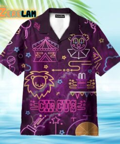 Neon Circus Funny Hawaiian Shirt