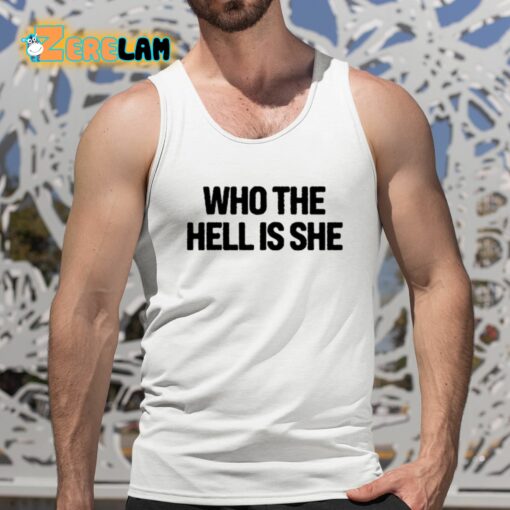 Nessa Barrett Who The Hell Is She Shirt