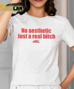 No Aesthetic Just A Real Bitch Shirt 2 1