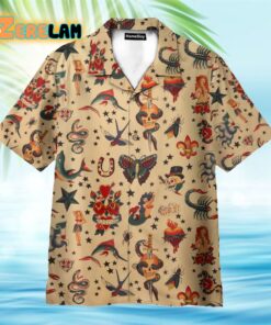 Old School Tattoo Summer Hawaiian Shirt