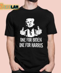 One For Biden One For Harris Shirt