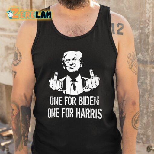 One For Biden One For Harris Shirt
