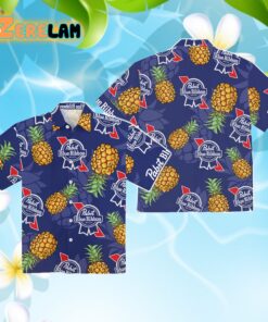 Pabst Blue Hawaiian Shirt