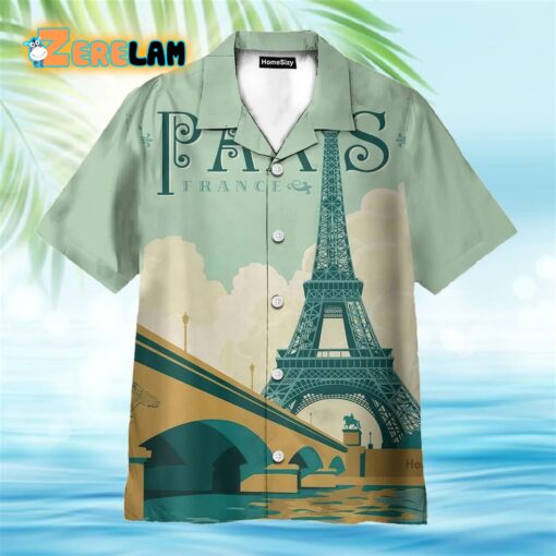 Paris France Hawaiian Shirt