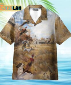 Pheasant Hunting Season Hawaiian Shirt