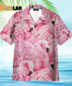 Pink Flamingo Hawaiian Shirt