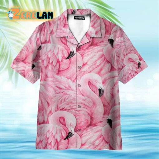 Pink Flamingo Hawaiian Shirt