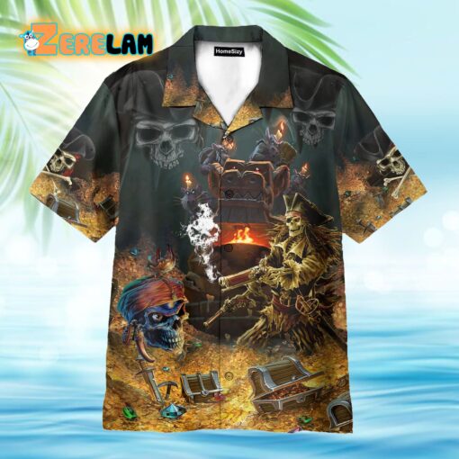 Pirates Chasing The Booty Hawaiian Shirt