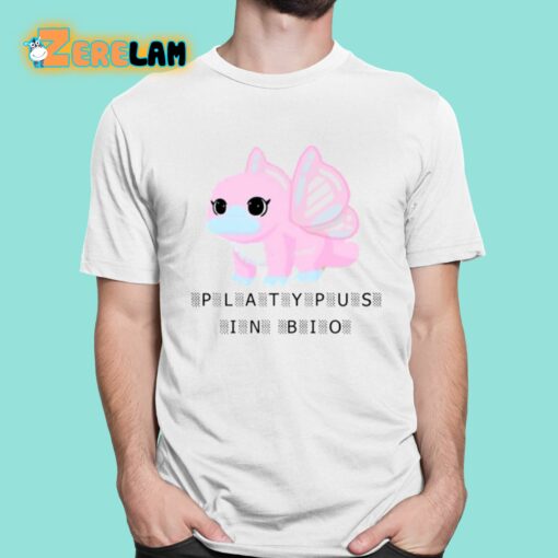 Platypus In Bio Fitted Shirt
