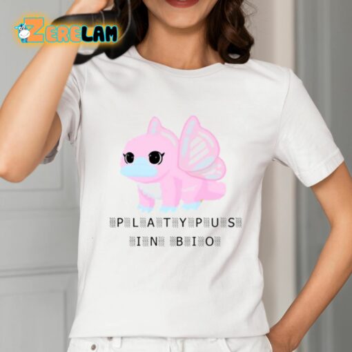 Platypus In Bio Fitted Shirt