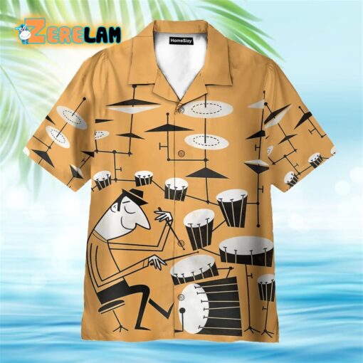 Play That Beat Drummer Hawaiian Shirt