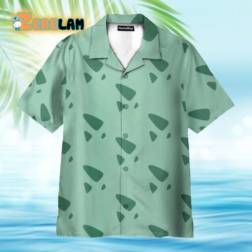 Pokemon Bulbasaur Cosplay Costume Hawaiian Shirt