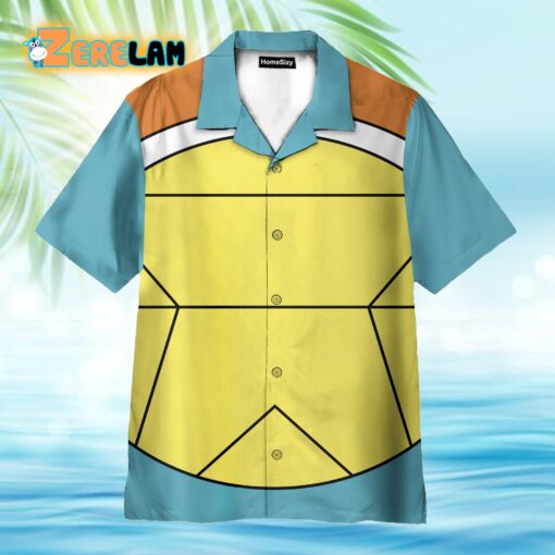 Pokemon Squirtle Cosplay Costume Hawaiian Shirt