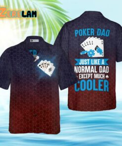 Poker Dad Hawaiian Shirt