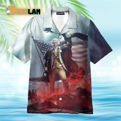 President George Warshington Hawaiian Shirt