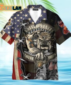 Proud United States Marine Corps Hawaiian Shirt