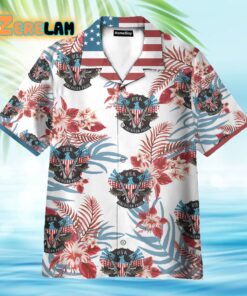 Proud Veterans American Military Hawaiian Shirt