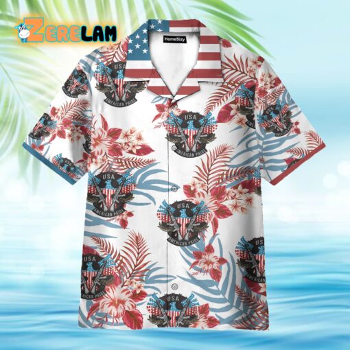 Proud Veterans American Military Hawaiian Shirt