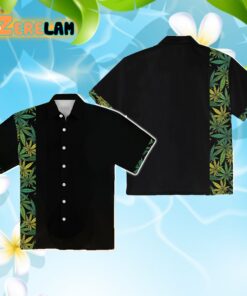 Retro Cannabis Marijuana Hawaiian Shirt