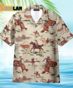 Rodeo Horse Hawaiian Shirt