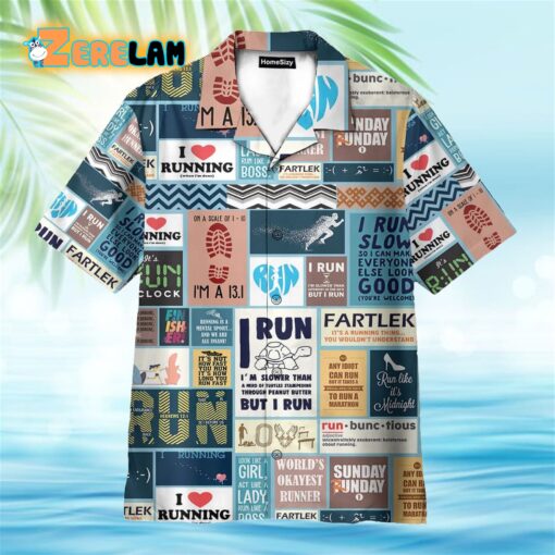 Running Life Hawaiian Shirt