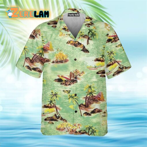 Samuel Brett Alien Harry Dean Stanton Hawaiian Shirt