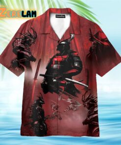 Samurai Combat Japanese Style Hawaiian Shirt