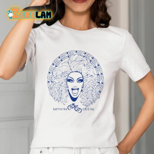 Sapphira Cristal Portrait Shirt