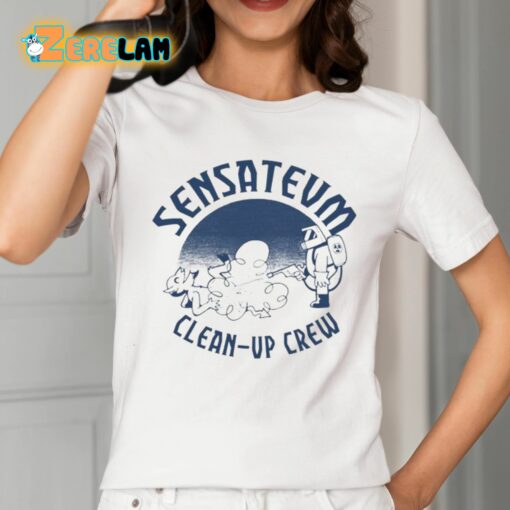 Sensatevm Clean-Up Crew Shirt