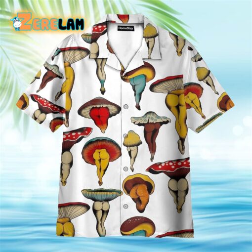 Sexy Mushroom Funny Hawaiian Shirt