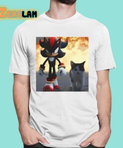 Shadow The Hedgehog And Cat Shirt