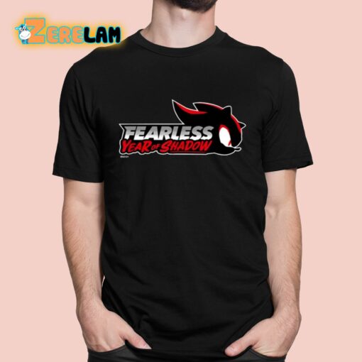 Shadow The Hedgehog Fearless Year Of Shadow Shirt