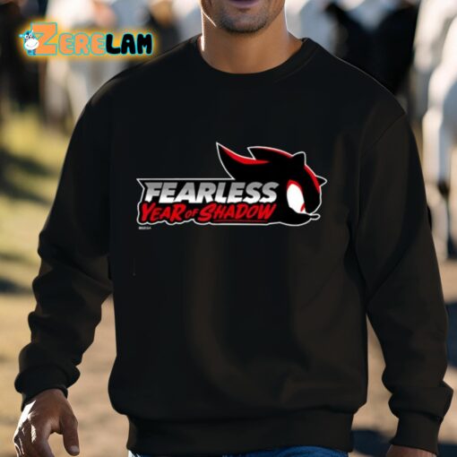 Shadow The Hedgehog Fearless Year Of Shadow Shirt