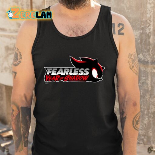 Shadow The Hedgehog Fearless Year Of Shadow Shirt