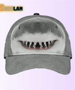 Shark Fluffy Soft Fur Gray Hat