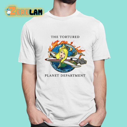 Shithead Steve Taylor The Tortured Planet Department Shirt