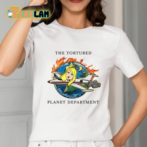 Shithead Steve Taylor The Tortured Planet Department Shirt