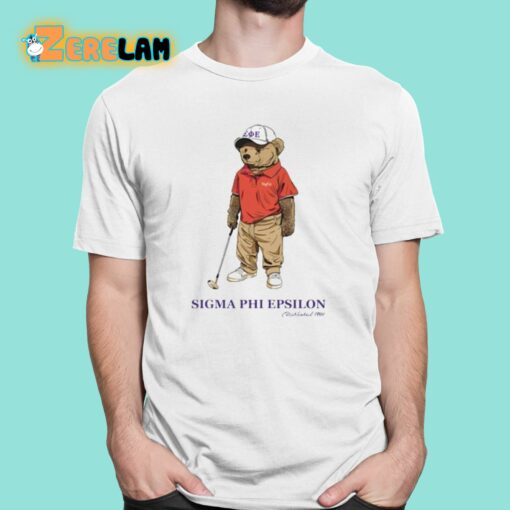 Sigma Phi Epsilon Bear Shirt