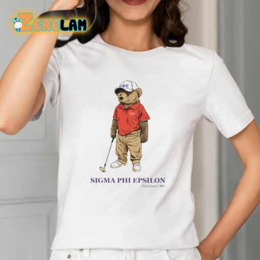 Sigma Phi Epsilon Bear Shirt