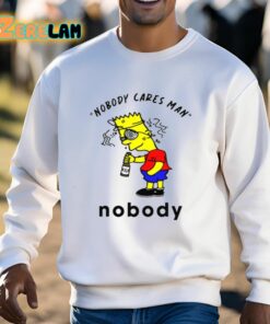 Simpson Nobody Cares Man Nobody Shirt 3 1