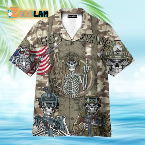 Skull We Didn’t Get By Being Stupid US Hawaiian Shirt