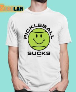 Smiley Pickleball Sucks Shirt 1 1