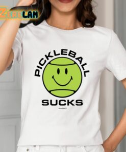 Smiley Pickleball Sucks Shirt 2 1