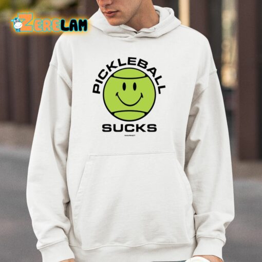 Smiley Pickleball Sucks Shirt