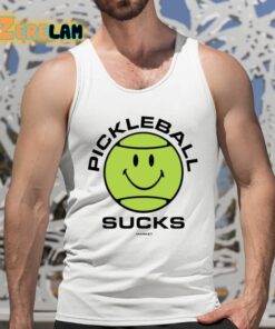 Smiley Pickleball Sucks Shirt 5 1