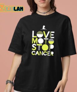 St Jude Love Moto Stop Cancer Shirt 13 1