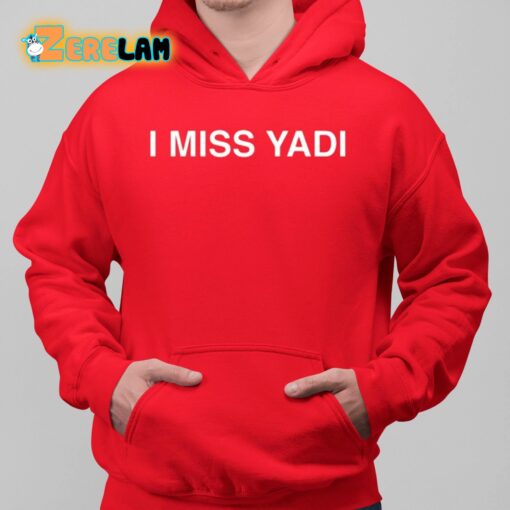 St. Louis Baseball I Miss Yadi Shirt