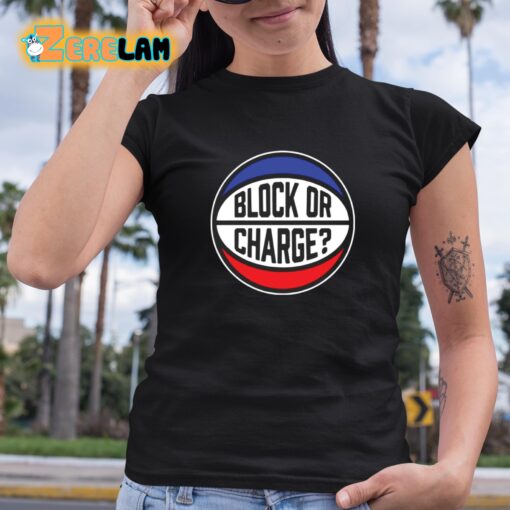 Stephen Curry Block Or Charge Shirt