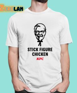 Stick Figure Chicken Shirt