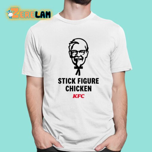 Stick Figure Chicken Shirt